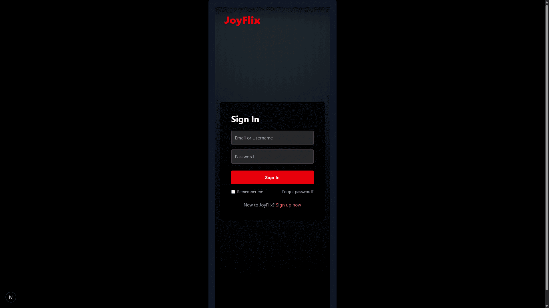 Sign In